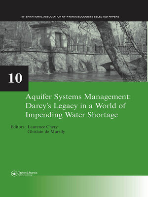 cover image of Aquifer Systems Management